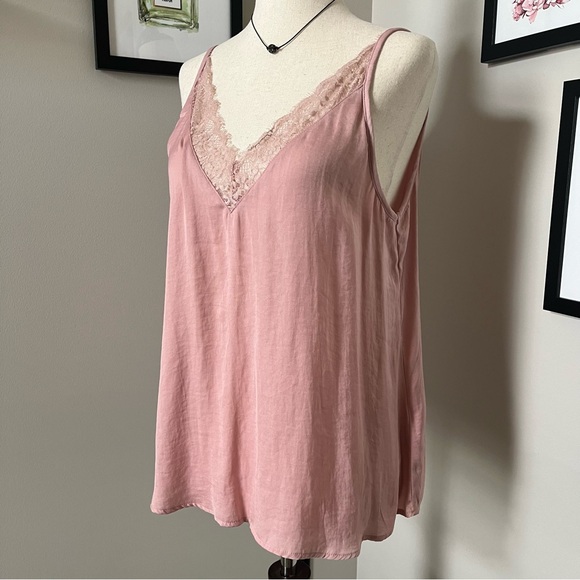 🪷 Vintage Mossimo Satin/Silky Camisole Tank Top - Picture 6 of 12